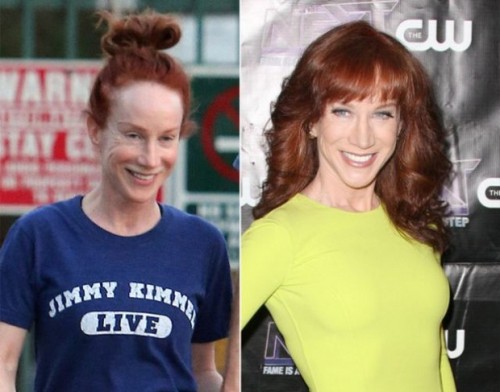 Kathy Griffin makeup