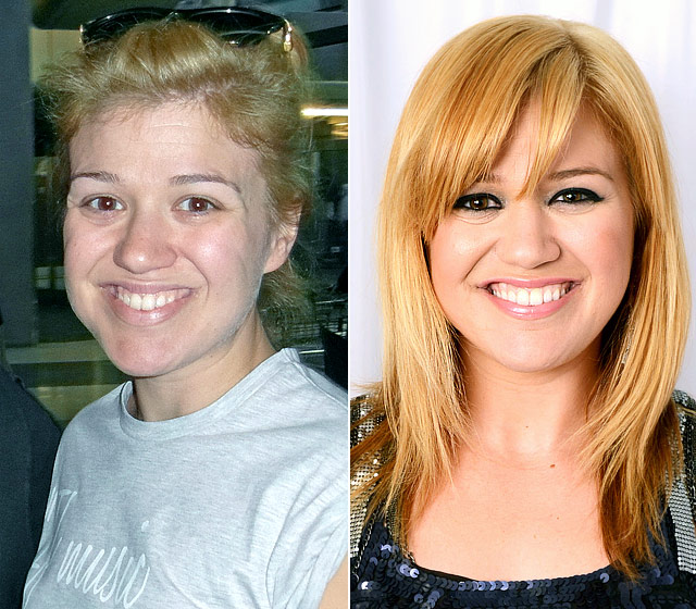 kelly-clarkson-make up